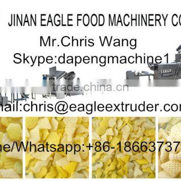 Automatic 3d and 2d Snack Extruder Machine