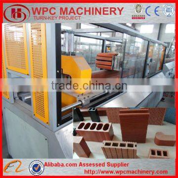 Best cost performance WPC wood plastic flooring machine with wpc machinery price