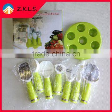 7 Components Eco-friendly Kitchen Utensil Set With Stand photo-2