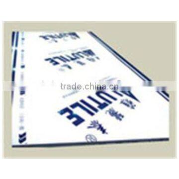 Self adhesive laminated aluminium stretch film for printing