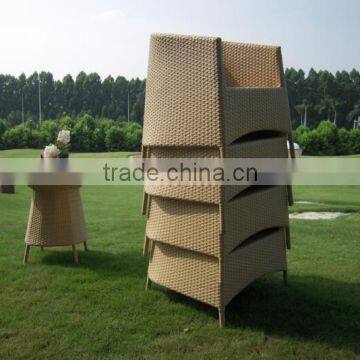 Leisure Wholesale Outdoor Wicker Stacking Chair photo-2