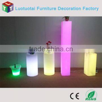 Concrete Illuminated Color Change Led Columns/pillar for Outdoors and Gardens