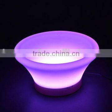 LED Fruit RGB bucket / LED fruit plate /Rechargeable lighting led fruit plate