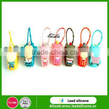 Wholesale Customized Cartoon Design 30ML Silicone Hand Sanitizer Holder photo-4