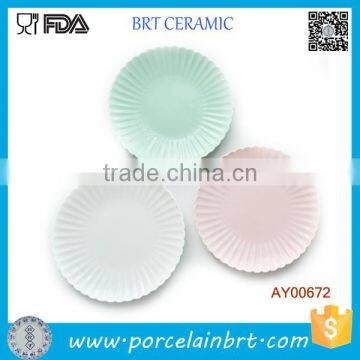 Ceramic Dessert Dish Slices Cake Plate