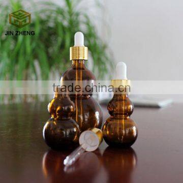 2oz Amber Glass Bottles for Essential Oils With Glass Eye Dropper photo-6