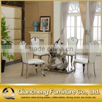 Metal Heart-Shaped Leg Marble Table Chair photo-2