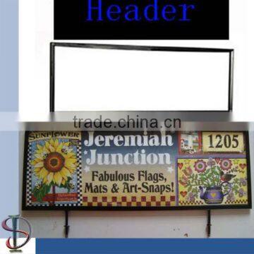 Large Metal Sign Header