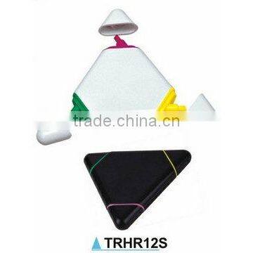 Triangle shape 3 in 1 Highlighter Pen