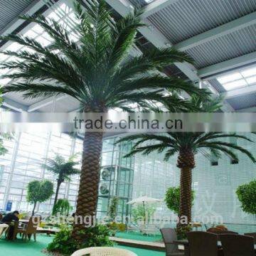 artificial hot selling date big plastic palm tree for decoration