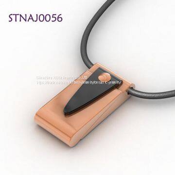 Stainless Steel Pendant Necklace , Steel Necklace Pendant photo-5