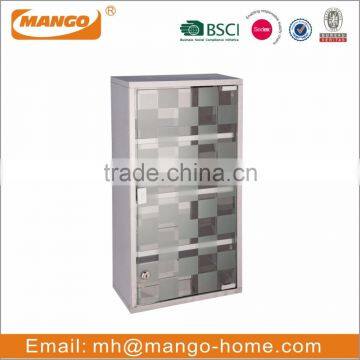 Wall mounted Stainless Steel bathroom cabinet