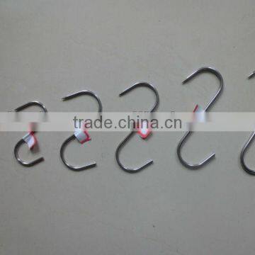 Meat Hook, S hook,kitchen s hook chrome plate