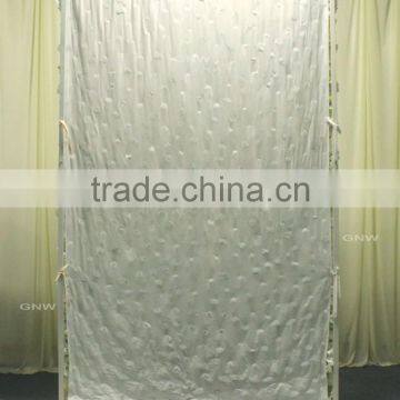GNW FLW1608025-001 Artificial Flower Backdrop Wall Wedding Decor Flower Backdorp Wall photo-4