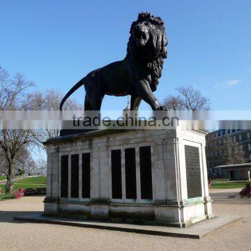 animal metal bronze garden bronze large lion statue