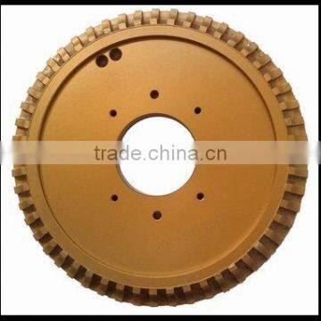 diamond circular ceramic arc side wheel