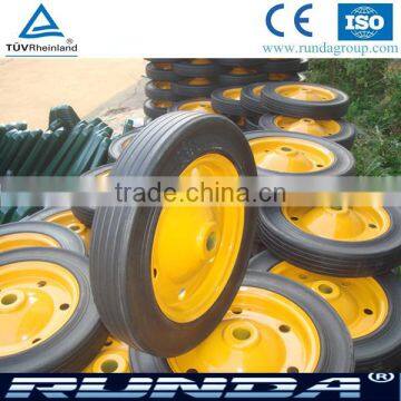 wheelbarrow wb3800 uses solid rubber wheel