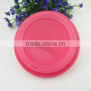 Food Grade Coffee Cup Silicone Rubber Anti-dust Airtight Seal Silicone Drink Cup Lids photo-3