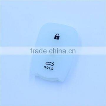 Cheap Silicone Remote Key Jackets for Hyundai 3 Buttons photo-2
