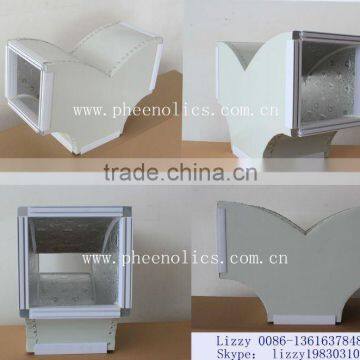 PUR pre insulated air duct panel,PU pu air conditioner duct panel