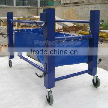 Royal Blue Volleyball Equipment Cart