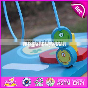 2017 New Design 5 in 1 Multi-function Children Wooden Bead Maze Table W11B134 photo-5