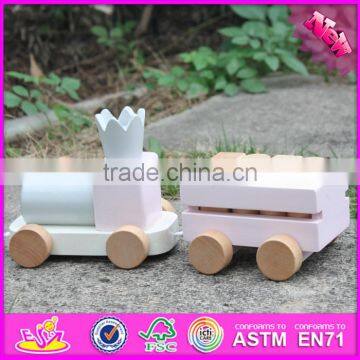 2016 New Design Wooden Train Pull Toys for Toddlers W05C076 photo-4