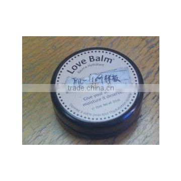 Lip Gloss Tin, Lip Blam Tin, Round Blam Tin