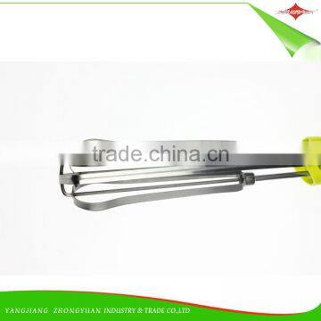 ZY-C1020C 2015 Hot-selling Stainless Steel Rotation Egg Whisk Egg Beater photo-4
