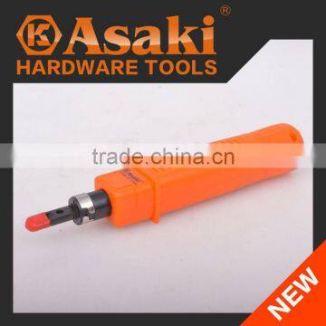 Impact and punch down tool cable stripper crimping tool