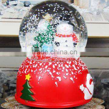 Hot Sale Snowflake Christmas Snow Globe Musical Christmas Snow Globe photo-5