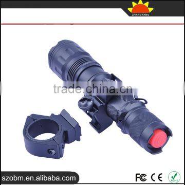 Wholesale T6 LED 1000Lm 3 Mode Strong Light Flashlight ,tactical Torch With Flashlight Mount photo-5