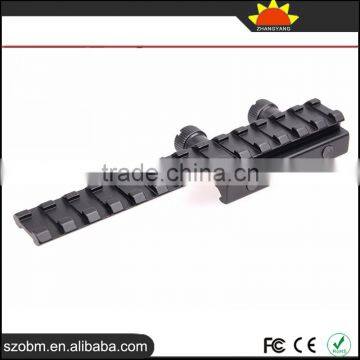 Y0032-D 150mm Tactical Gun Mount Rail Weaver Adaptor For Flashlight Scopes Mount photo-5