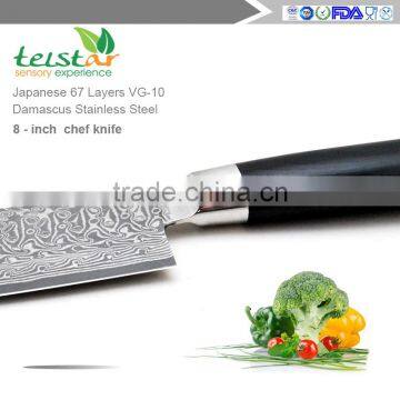 2017High Quality Japanese VG10 Damascus 8 Inch Chef Knife With Micarta Handle photo-2