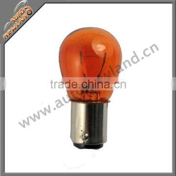 Auto light bulb S25 AMBER