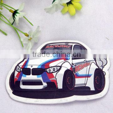 Fragrance Custom Shape Paper Type Crown Car Air Freshener