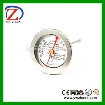 2017 newest household handheld kitchen  bimetal cooking thermometer