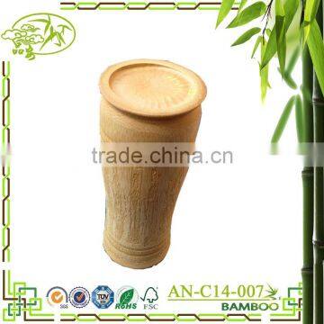 2016 China supplier wholesale customized nature bamboo tea box salt box