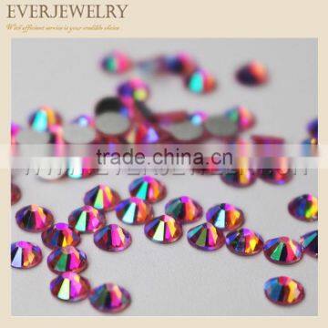 Non hot fix flat back MC crystal rhinestone for fashion decoration