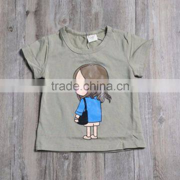Girls Camouflage Suit Tshirt and Hot Shorts Two Piece Suits for Little Girl photo-2