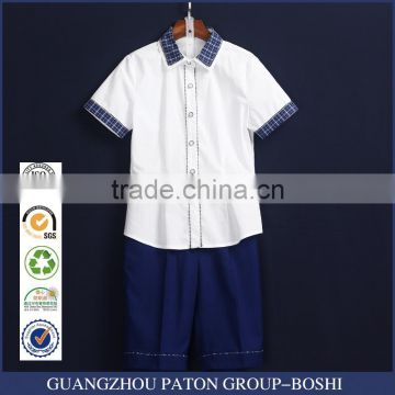 Fancy Design Navy Blue School Uniform Short Pants