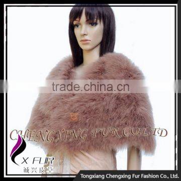 CX-B-87A Good Quality Ladies Custom Turkey Feather Shawl For Wedding Dress photo-6