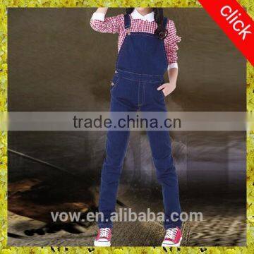 latest overalls in jeans for girls