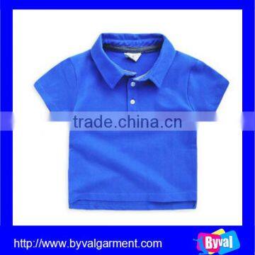 China OEM Manufacturer Casual Blank Kids Polo Shirts