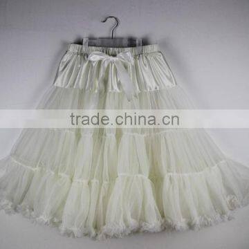 50s Wholesale Long Ruffle Tulle Big Puffy Petticoat photo-5