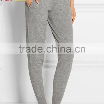 Custom Women Cashmere Wool Jogging Trousers Wholesale photo-3