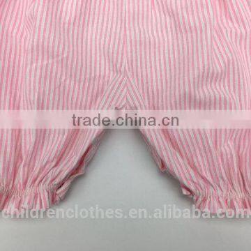 Newborn Baby Summer Clothes Stripes Suspenders Trousers Boutique Wholesale Fashion Girl Romper