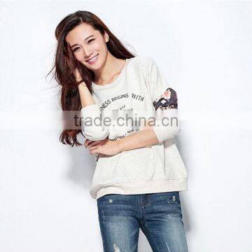 Female Shallow Hemp Gray Primer Fleece photo-4