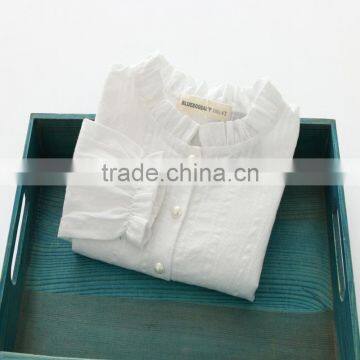 S60609B 2017 Newly Spring Autumn Girls Blouse Children Chiffon Shirt photo-4