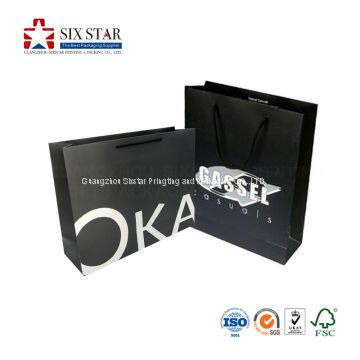 High-end Luxury Shopping Paper Bag With Customized Design and Logo photo-3